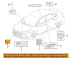 Gm Oem 16-17 Cruze Information Labels Labels-ac Label 90904616. Fixed Price $18.08.