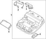 Genuine Ford Sensor Assembly Air Qlty Particul L1mz-19f666-a. Fixed Price $95.20.