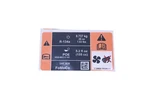 New Oem Ford Dm5z-1503050-a, 5300737 Ac Label Decal Nos. Fixed Price $12.85.
