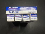 Set Of 8 Acdelco Platinum Spark Plugs Genuine Ac Delco 41-983 (12679800). Fixed Price $65.00.