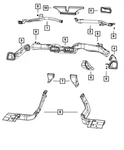 Genuine Mopar Center Distribution Duct 5058257ab. Fixed Price $16.12.