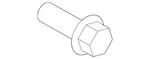 Genuine Ford A/c Compressor Clutch Drive Bolt W711877-s437. Fixed Price $3.00.
