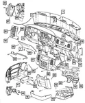 Genuine Mopar Air Outlet Left 1bz651l5aa. Fixed Price $69.68.