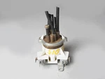 1991 - 1992 Saab 900 Climate Vacuum Control Distirbution Air Switch 9423039 Oem. Fixed Price $34.64.