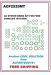 Direct-fit A/c System Seal Parts Kit For Ford Econoline Garter Springs & Orings. Fixed Price $27.75.