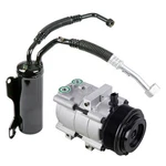 For Ford E-350 Super Duty E-450 07-10 Ac Compressor W/ A/c Drier. Fixed Price $256.41.