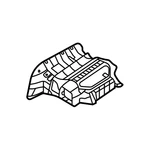 Genuine Mercedes-benz Oe Housing, Air Intake 167-830-36-05. Fixed Price $204.64.