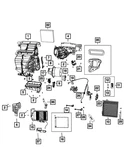 Genuine Mopar A/c And Heater Unit Seal Kit 68093414aa. Fixed Price $12.96.