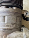 Ac Compressor 3.8l At Rwd Pn 55111401ae Oem 2007 2011 Jeep Wrangler. Fixed Price $95.00.