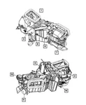 Genuine Mopar 2002-2007 Jeep Wrangler Front Hvac Blower Fan Motor 68028890aa. Fixed Price $175.76.
