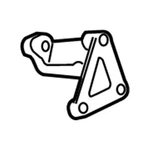 Genuine Bmw Bracket, A/c Compressor 64-55-7-799-863 New. Fixed Price $83.19.