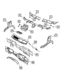 Genuine Mopar Air Inlet Bezel Right 1zs89jxwad. Fixed Price $140.36.