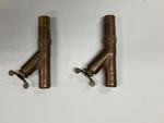 1937-1954 Chevrolet Passenger Car Heater Shutoff Valves (4"), These Are Nos.. Fixed Price $45.00.