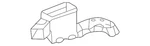 Genuine Gm Lower Air Duct 15707616. Fixed Price $6.73.