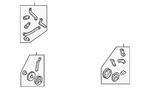 Genuine Volkswagen Lever Assembly 561-898-001. Fixed Price $41.30.
