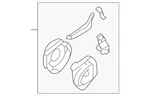 Genuine Volkswagen Lever Assembly 1k1-898-001. Fixed Price $52.60.