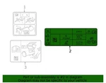 Ford Oem 19-20 Edge,nautilus Information Labels Labels-ac Label Kt4z1503050b. Fixed Price $19.00.