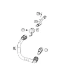 Genuine Mopar Clamp 68504227aa. Fixed Price $16.29.