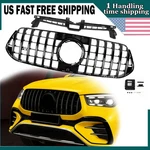 Gt R Front Grille Gloss Black Fits Mercedes Benz W167 Gle350 Gle450 Gle580 2024+. Fixed Price $318.95.