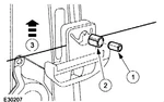 Lincoln 2000-2006 - Rear Regulator Glass Peg And Dowel To Connect Clip. Fixed Price $7.99.