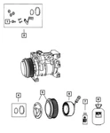 Genuine Mopar A/c Clutch Snap Ring Kit. Fixed Price $20.88.