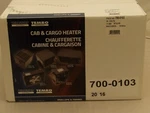 7000103 Zerostart Model 100 Cab & Cargo Heater 24v 17,500 Btu 5/8" Hose. Fixed Price $525.00.