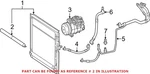 Genuine Oem A/c Receiver Drier 099835004764 For Mercedes-benz Gl350 2013. Fixed Price $102.83.