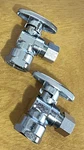 Lot Of 2 Sharkbite 1/2 X 3/8 Od 1/4-turn Angle Stop Valves #1642677 - New. Fixed Price $8.99.