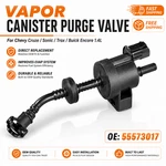 Evap Vapor Canister Purge Valve Solenoid 55573017 For Chevy Sonic Cruze Trax. Fixed Price $15.08.