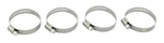 Stainless Heater Hose Clamps, Pack Of 4, Compatible With Dune Buggy. Fixed Price $16.95.