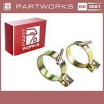 Hose Clamps Heating Flap For Porsche 911 F/g 930 Turbo Hoses L + R. Fixed Price $62.83.