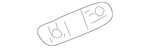 Genuine Mazda A/c Condenser Mount Lc70-61-4ex. Fixed Price $61.21.