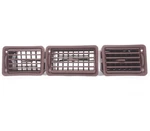 1987 - 1989 Cadillac Allante Left Right Center Dash Vents Set Of 3 Brown. Fixed Price $64.99.