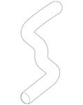 Genuine Nissan Hvac Heater Hose 92410-3nt0d. Fixed Price $16.71.