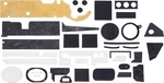 1966-70 Dodge Plymouth B-body; Heater Box Rebuild Restoration Seal Gasket Kit;. Fixed Price $112.99.