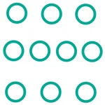 O-ring 1 Pack Of 10 Fjc4091, 1311598, 60998900811. Fixed Price $18.03.