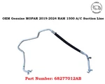68277012ab Oem Mopar 2019-2024 Ram 1500 A/c Suction And Liquid Line Hose. Fixed Price $75.99.