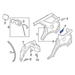 For Ford F-150 2009-2017 Fl3z15280b62b Rear Quarter Panel Vent. Fixed Price $36.39.