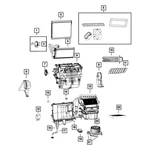 For Ram 1500 2018 Mopar Hvac Unit Case Seal Kit. Fixed Price $70.89.