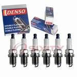 6 Pc Denso Platinum Long Life Spark Plugs For 2005-2010 Kia Sportage 2.7l V6 Xk. Fixed Price $66.06.