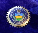 Seal Of The State Pennsylvania Grille Badge Bumper Plate Topper Sign Emblem. Fixed Price $29.95.