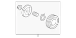 Genuine Honda A/c Compressor Clutch Pulley 38900-r1a-a02. Fixed Price $232.78.