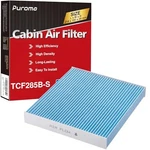 Cabin Air Filter Compatible With Toyota Camry, Rav4, Highlander, Corolla, Blue. Fixed Price $16.73.