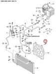 ( 1 ) Genuine Kia 0k20115618 Flange Head Bolt, Condensor Fan Assy, 97-01 Sephia. Fixed Price $11.56.