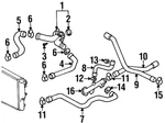Genuine Bmw Heater Hose 64-21-1-394-295. Fixed Price $45.78.