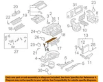 Gm Oem 01-04 Venture Evaporator Heater Components-valve 10302731. Fixed Price $37.36.