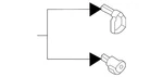 Genuine Volkswagen Lever 5q0-898-001-a. Fixed Price $21.02.