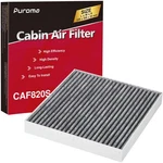 Puroma Cabin Air Filter With Activated Carbon, Replacement 8.2" X 8.9" 1.1". Fixed Price $15.64.