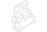 Genuine Volkswagen Hvac Heater Hose Connector 06j-121-085-a. Fixed Price $42.63.
