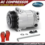 Ac A/c Compressor W/ 6-groove For Maserati Ghibli 2014 2015-2019 V6 3.0l Pag 46. Fixed Price $187.79.